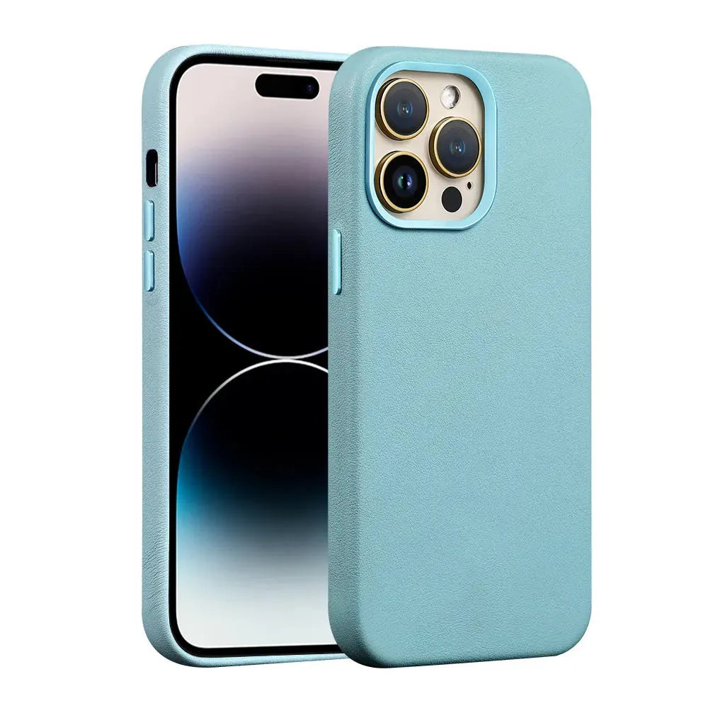 Magnetic Absorbing Leather Phone Case - Bellarte Enchanté Magnetic Absorbing Leather Phone Case